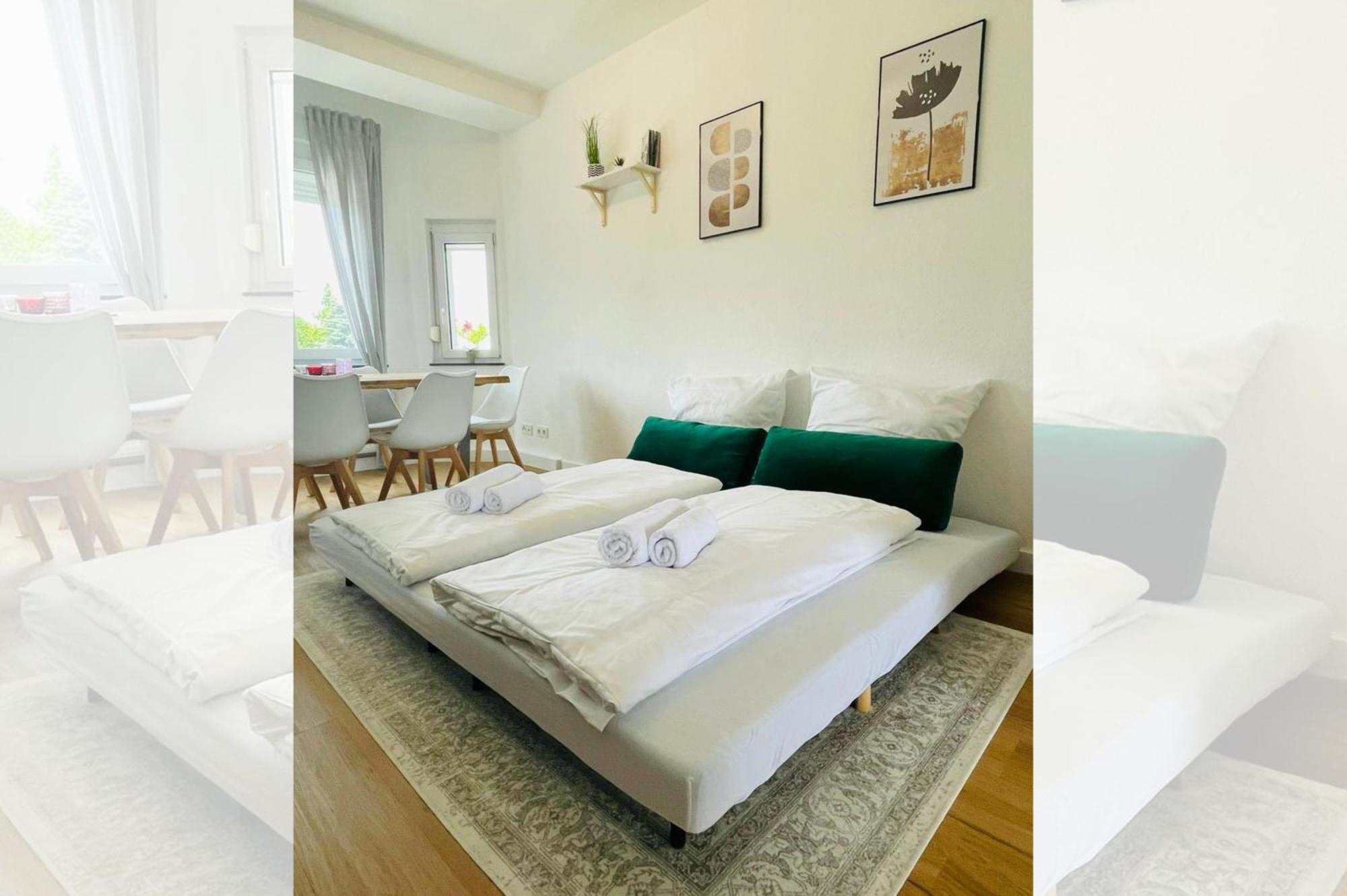 Peter Apartments - Wohnung 90Qm, 3 Schlafzimmer, Kueche, Wohnzimmer, Balkon, Netflix Fulde Extérieur photo